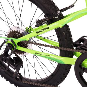 Huffy Extent 20" Kids Mountain Bike - Antifreeze Green