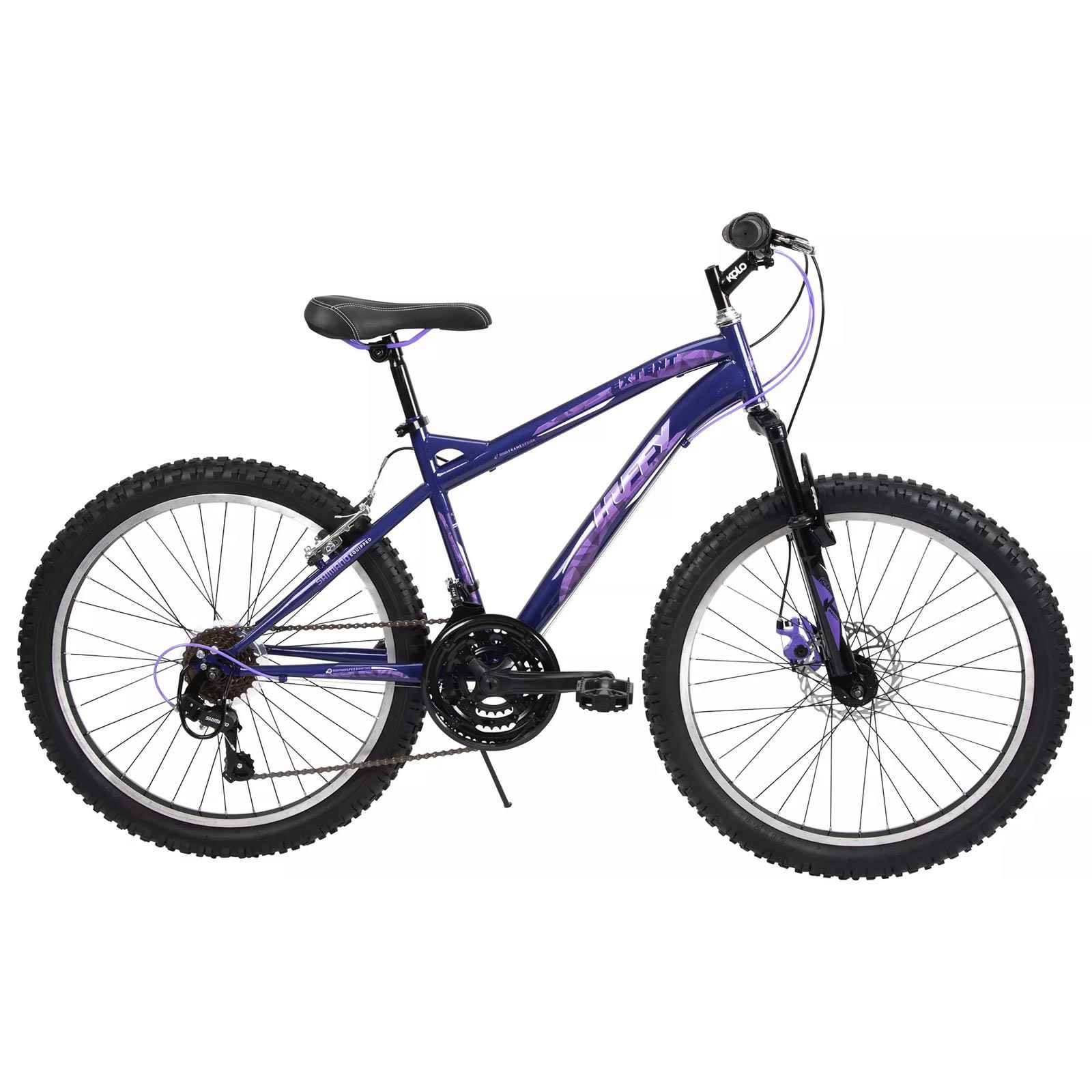 Huffy Extent 24" Kids Mountain Bike - Midnight Purple