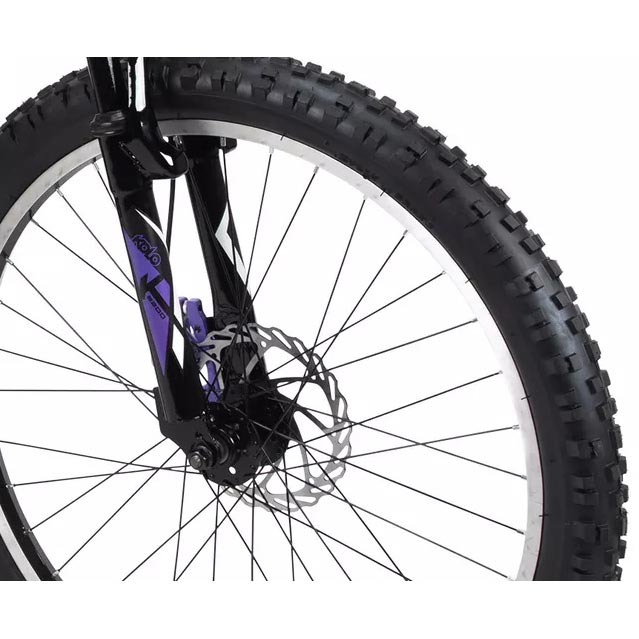 Huffy Extent 24" Kids Mountain Bike - Midnight Purple