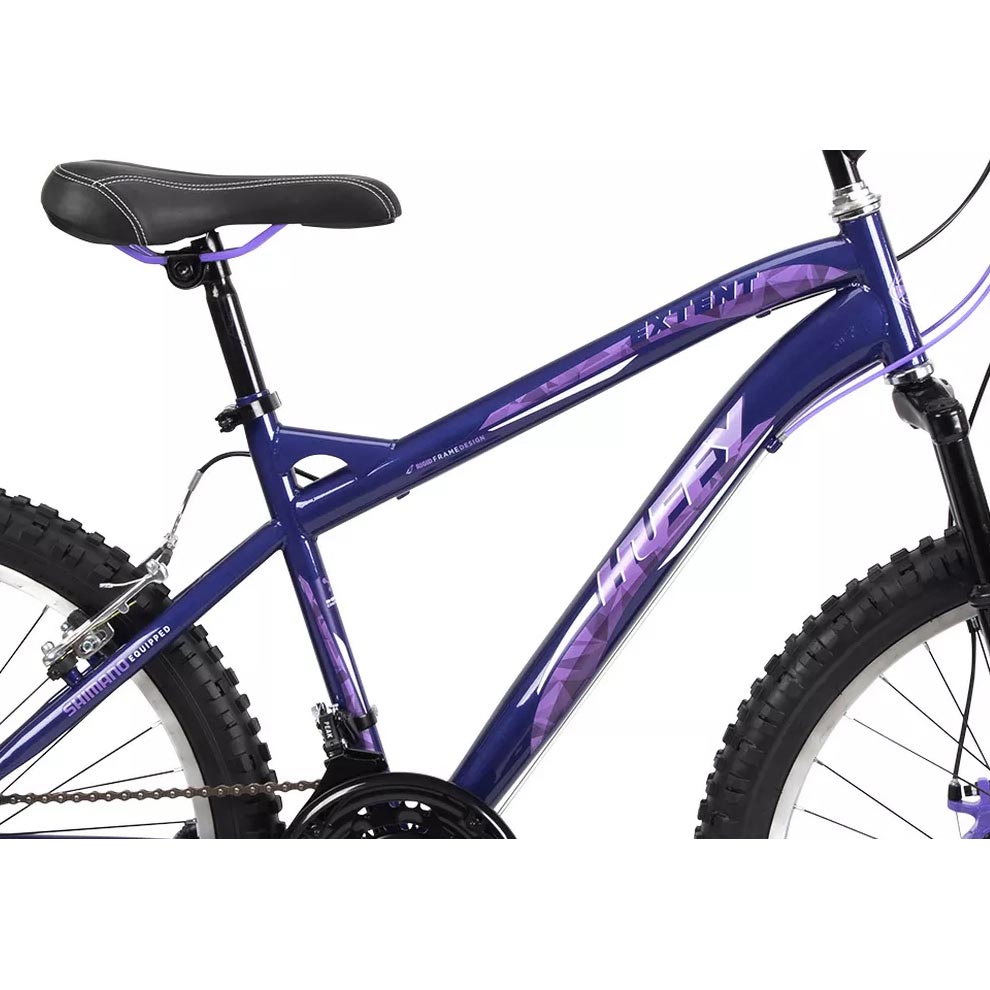 Huffy Extent 24" Kids Mountain Bike - Midnight Purple