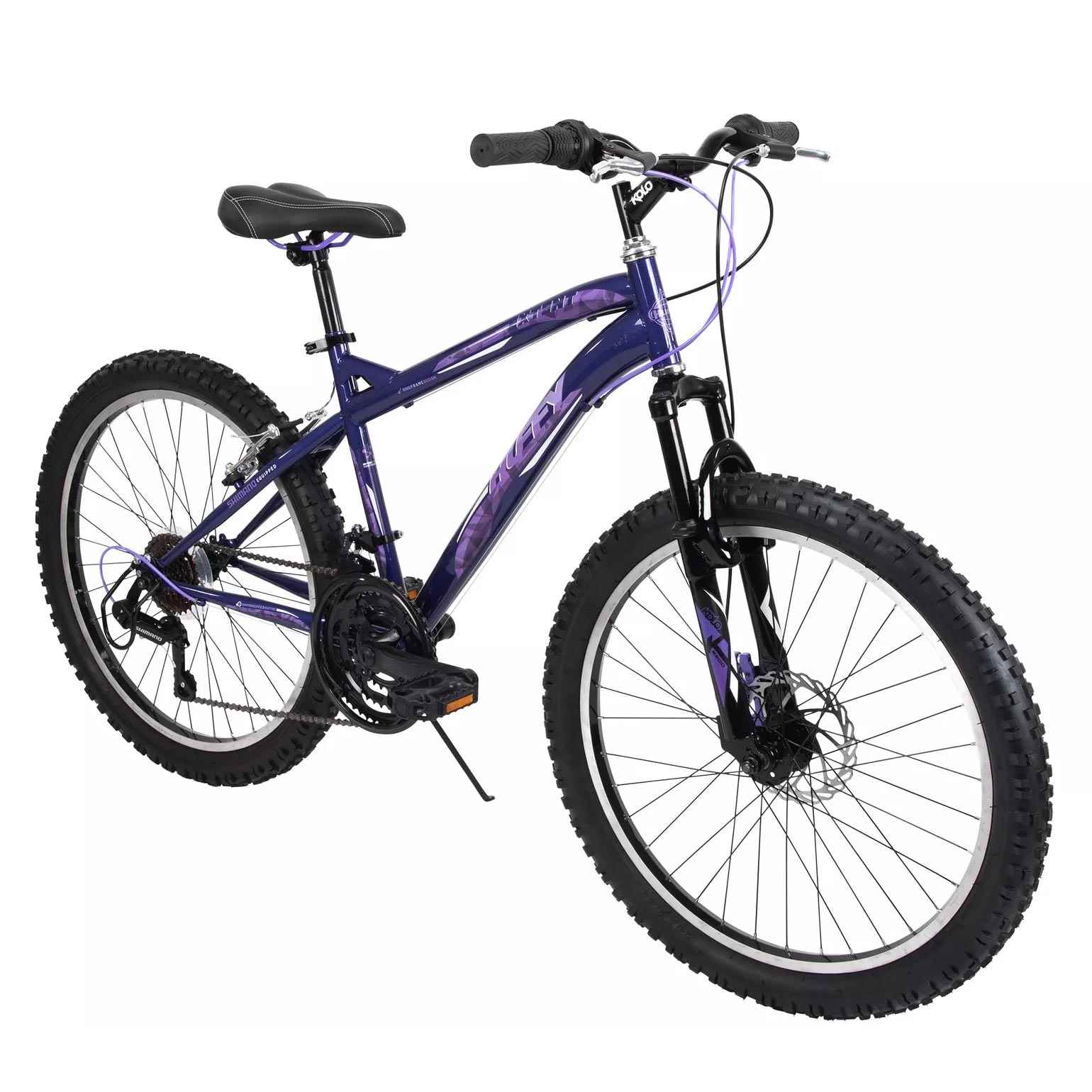 Huffy Extent 24" Kids Mountain Bike - Midnight Purple